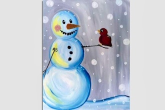 All Ages Paint Nite: Early Birdy Talk Snow